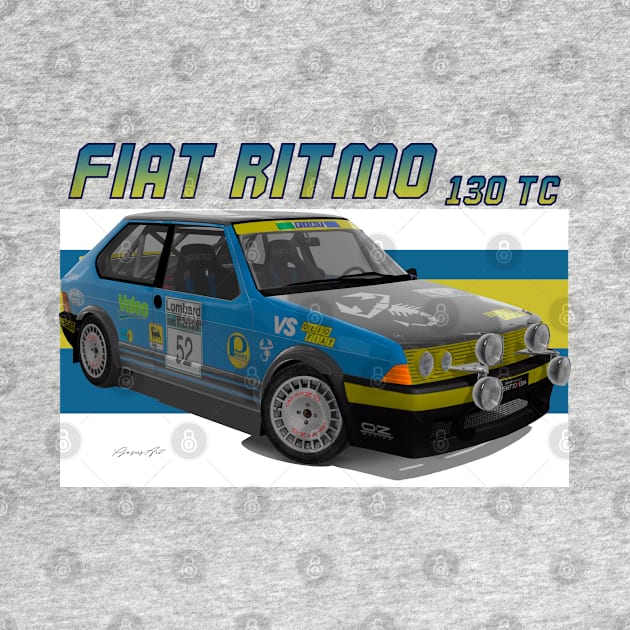 Abarth Fiat Ritmo 130 TC by PjesusArt